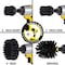 Drill Brush Power Scrubber By Useful Products 5 in W 5 in L Brush, Black K-42OS-2L-QC-DB - alternate 5
